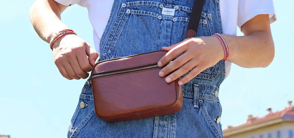 DIY Ledertasche