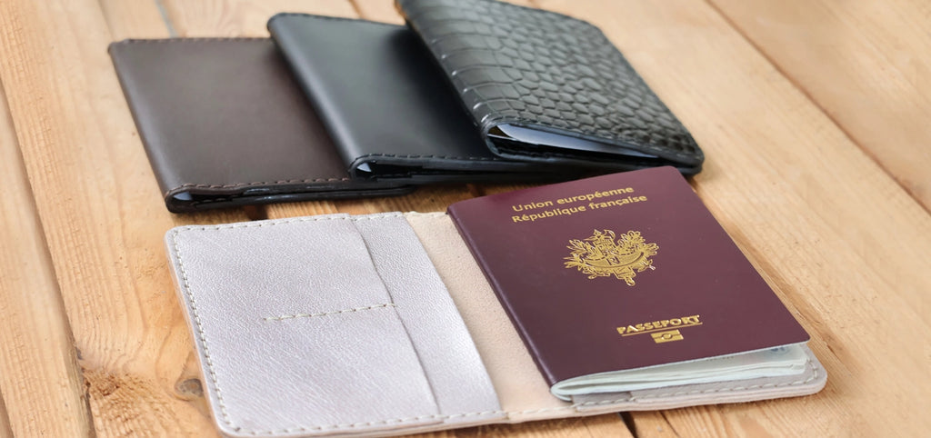 DIY Porte-passeport en cuir