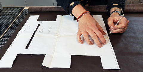 trousse de toilette DIY