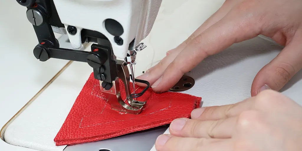 Couture machine du cuir