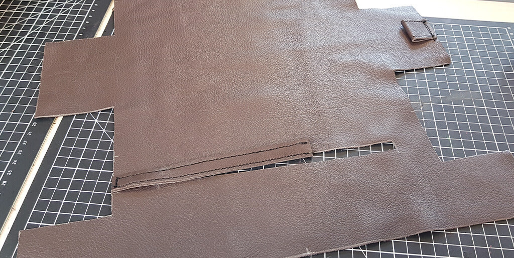 trousse toilette cuir DIY