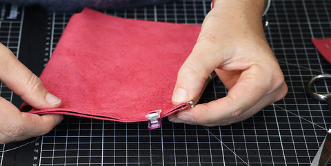 DIY leather pencil case