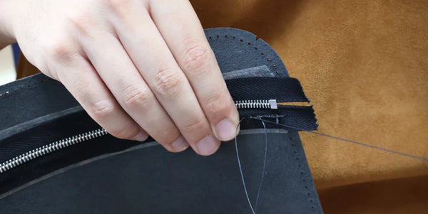 Coudre la petite fermeture