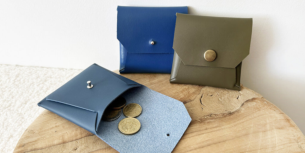 leather coin purse