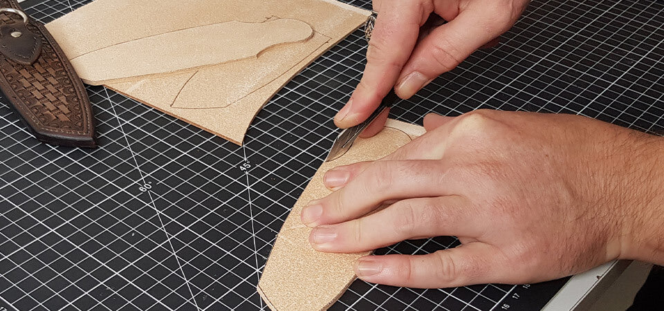 étui couteau cuir