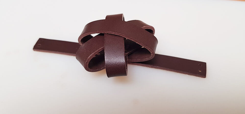 DIY cadeau en cuir