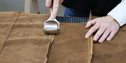 ouvrir les coutures avec du double-face