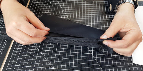 trousse toilette cuir DIY