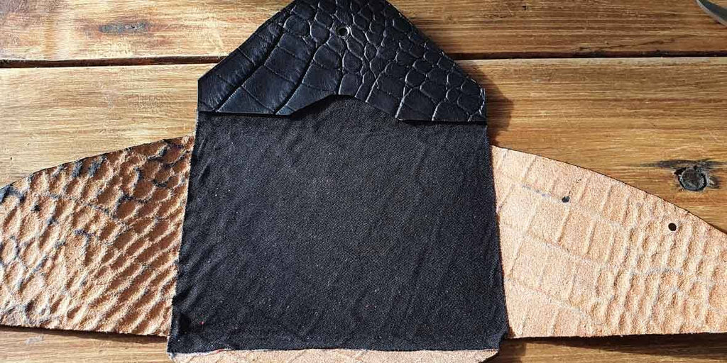 Leather card holder