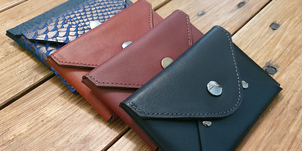 Leather card holder