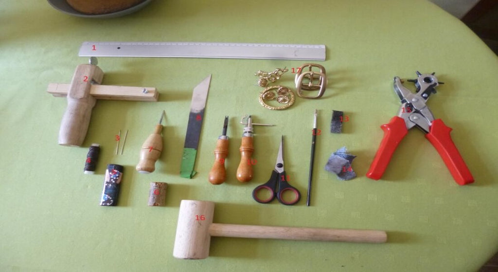 tuto licol en cuir