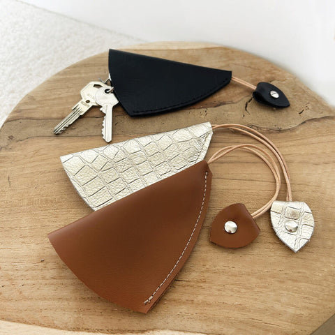 DIY Schlüsselanhänger aus Leder