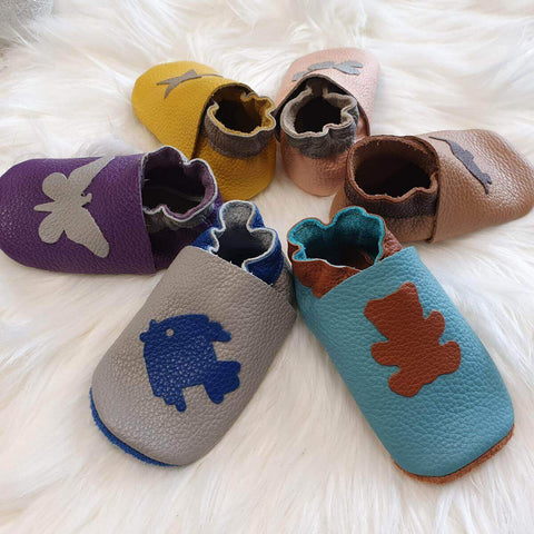 leather slipper tutorial