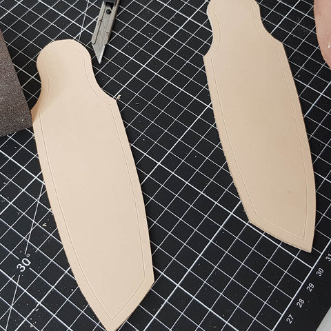 étui couteau cuir