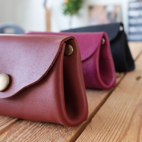 DIY porte monnaie en cuir