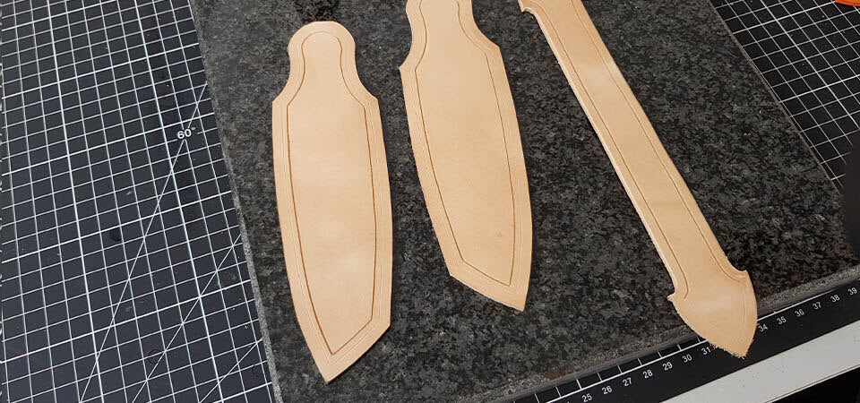 étui couteau cuir