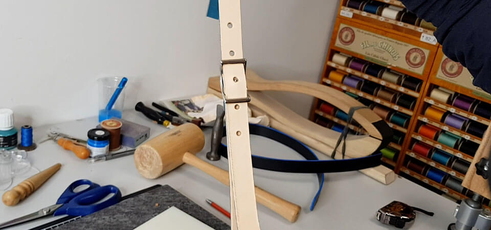 DIY lanière en cuir