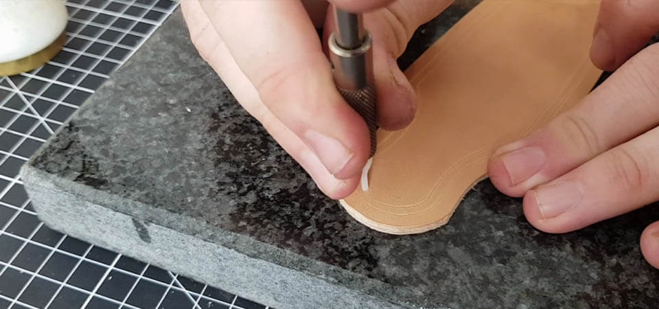étui couteau cuir