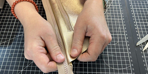 pochette banane tuto cuir