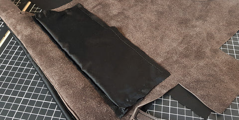 trousse toilette cuir DIY