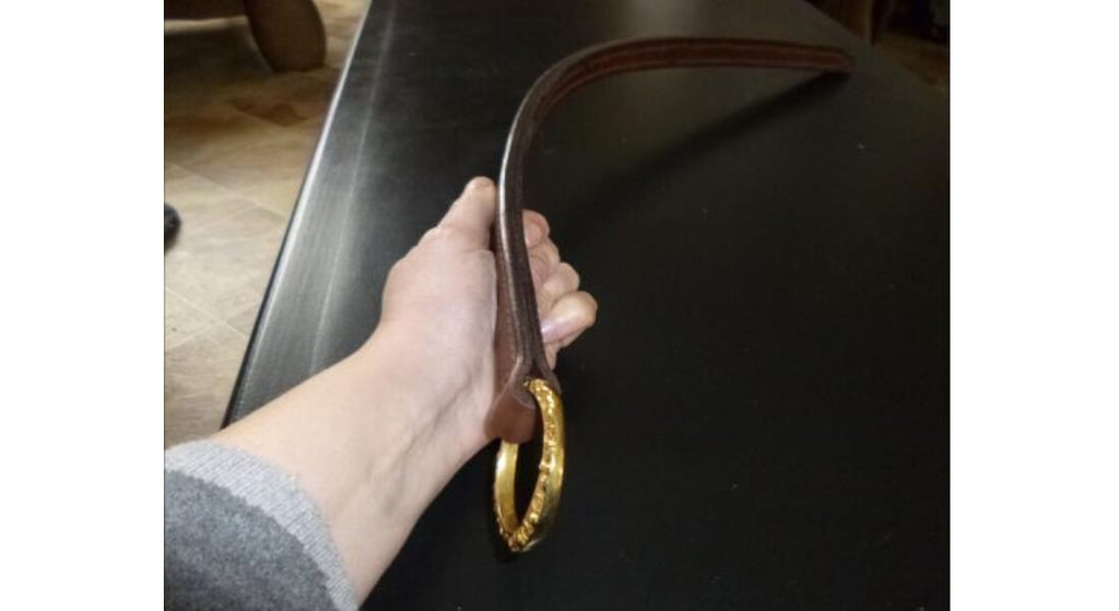 tuto licol en cuir