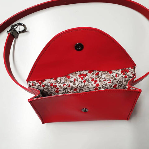 Pochette banane en cuir