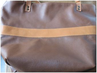 sac cabas cuir tuto
