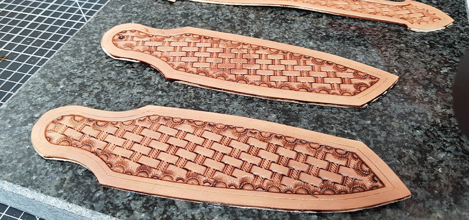 étui couteau cuir