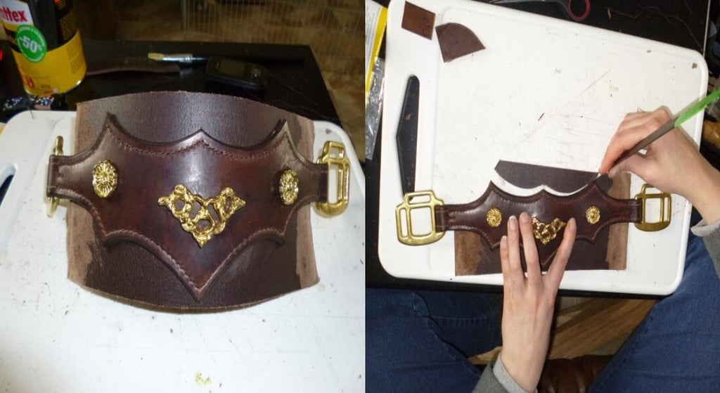tuto licol en cuir