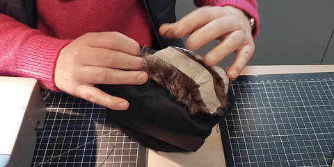 pochette en cuir