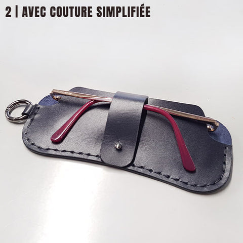 etui lunette cuir