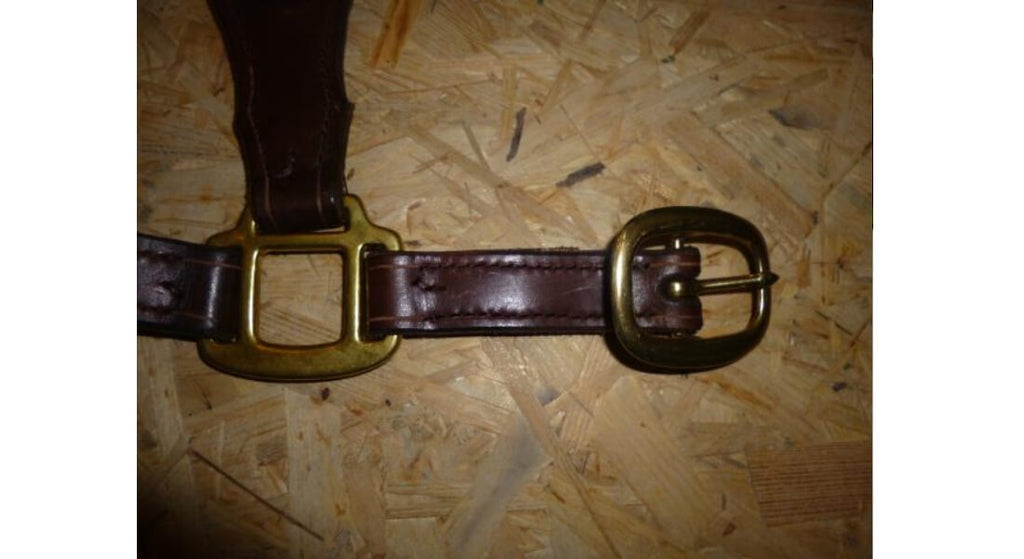 tuto licol en cuir