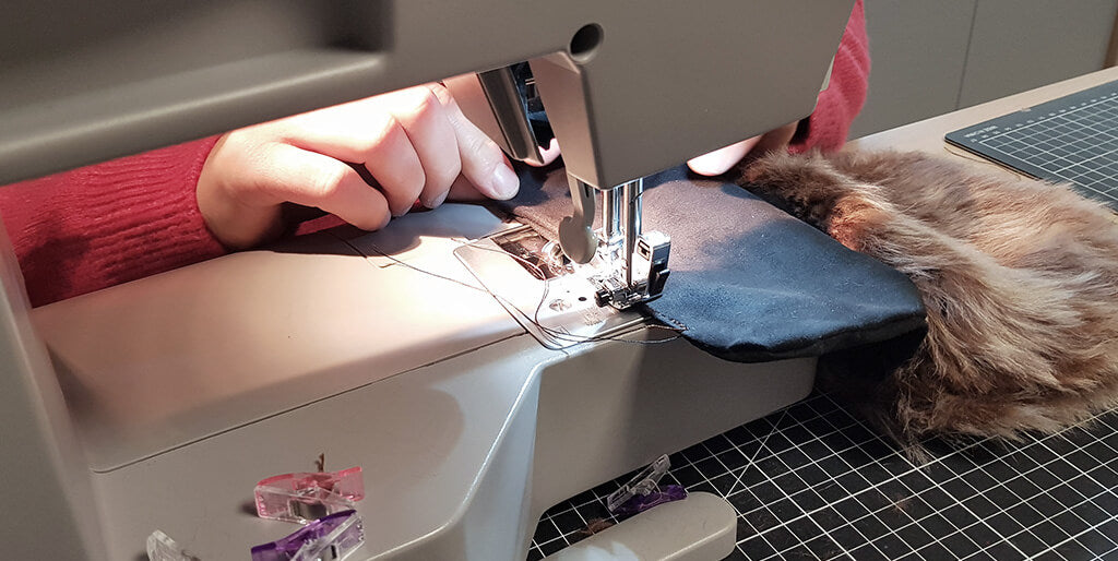 couture machine cuir