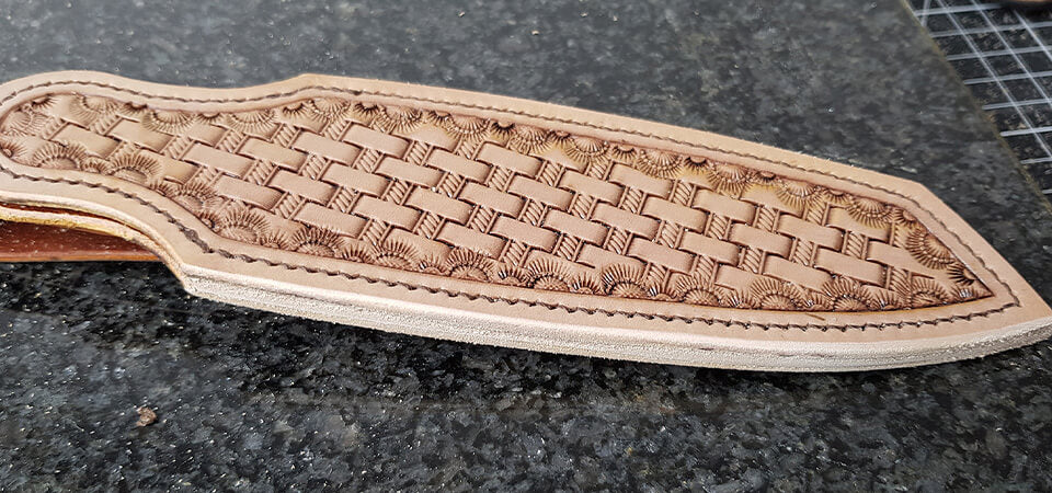étui couteau cuir