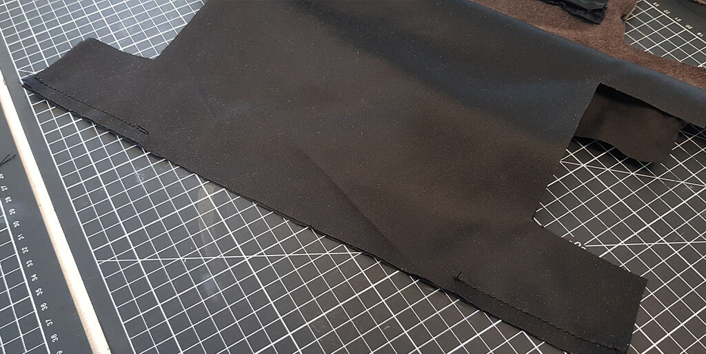 Trousse toilette cuir DIY