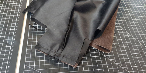 Trousse toilette cuir DIY