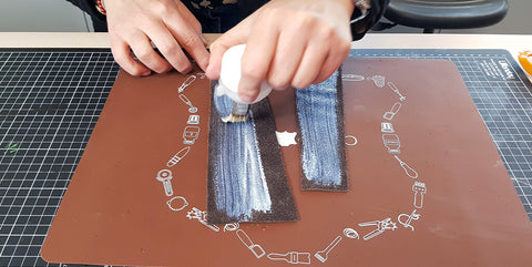 trousse toilette cuir diy