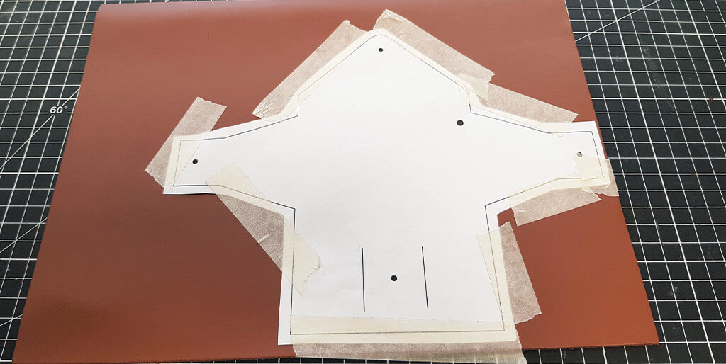 Seamless card holder
