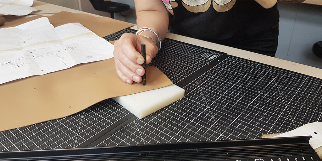 Cutting out different pieces