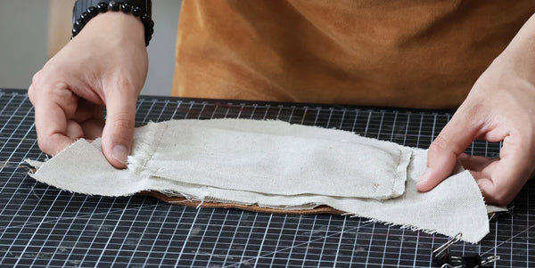 Assembler la doublure tissu