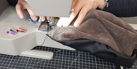 Trousse toilette cuir DIY