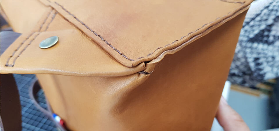 Lederrucksack