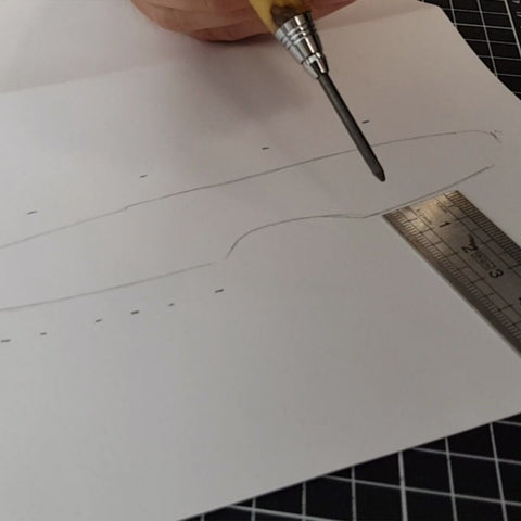 Reporter les mesures sur papier