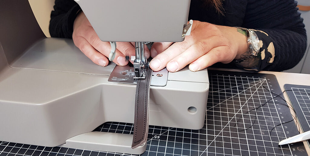 trousse toilette cuir DIY
