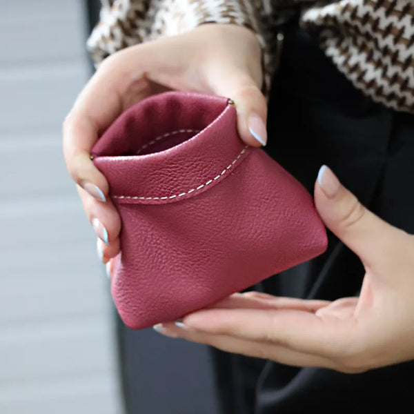 DIY vintage clic clac coin purse