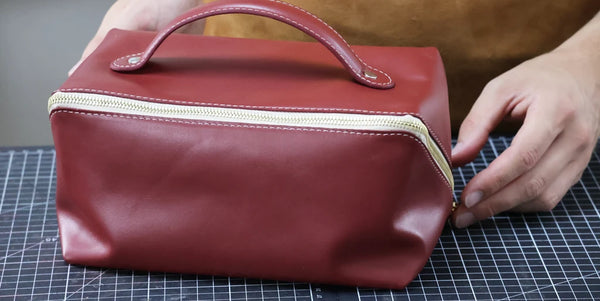 Trousse de toilette terminée