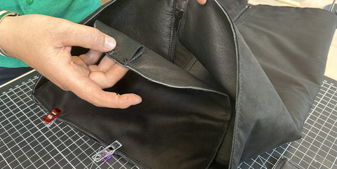 tuto sac de voyage cuir