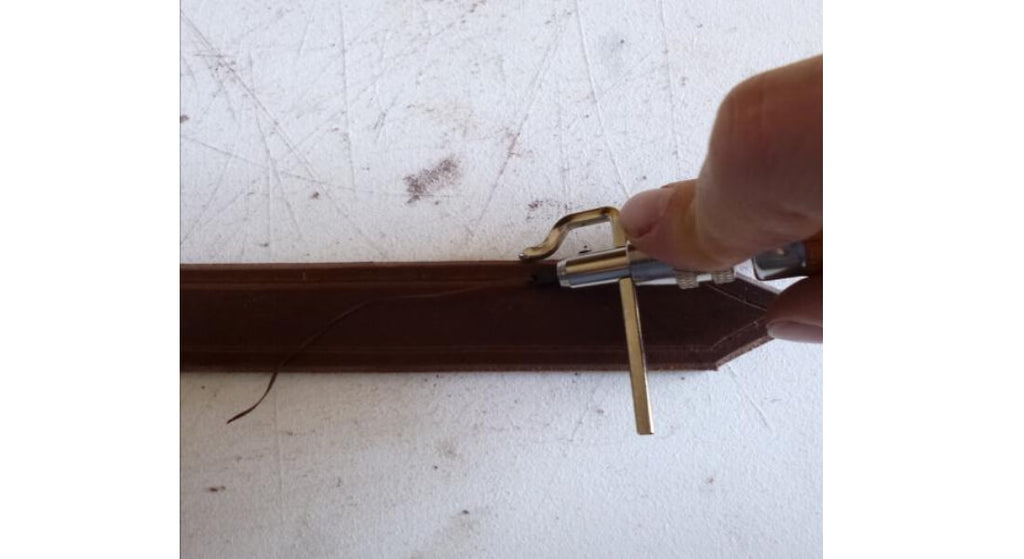 Tuto licol en cuir