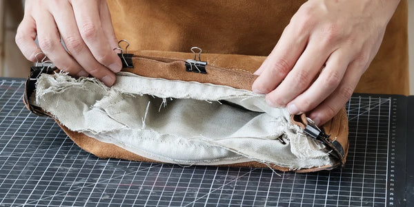 Assembler le cuir