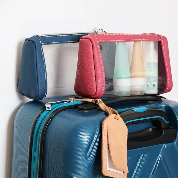 DIY trousse de toilette transparente